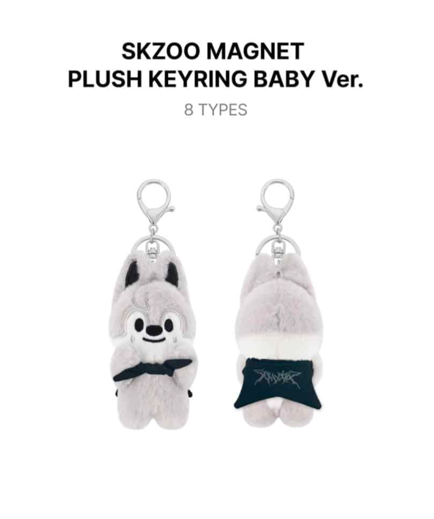 Preorder ! Stray Kids SKZOO [dominATE SEOUL] Baby Magnet Plush