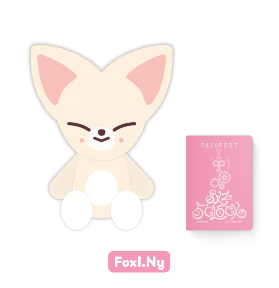 PREORDER ! SKZ 5'Clock SKZOO Plush Teddy Bear version–The Tiny